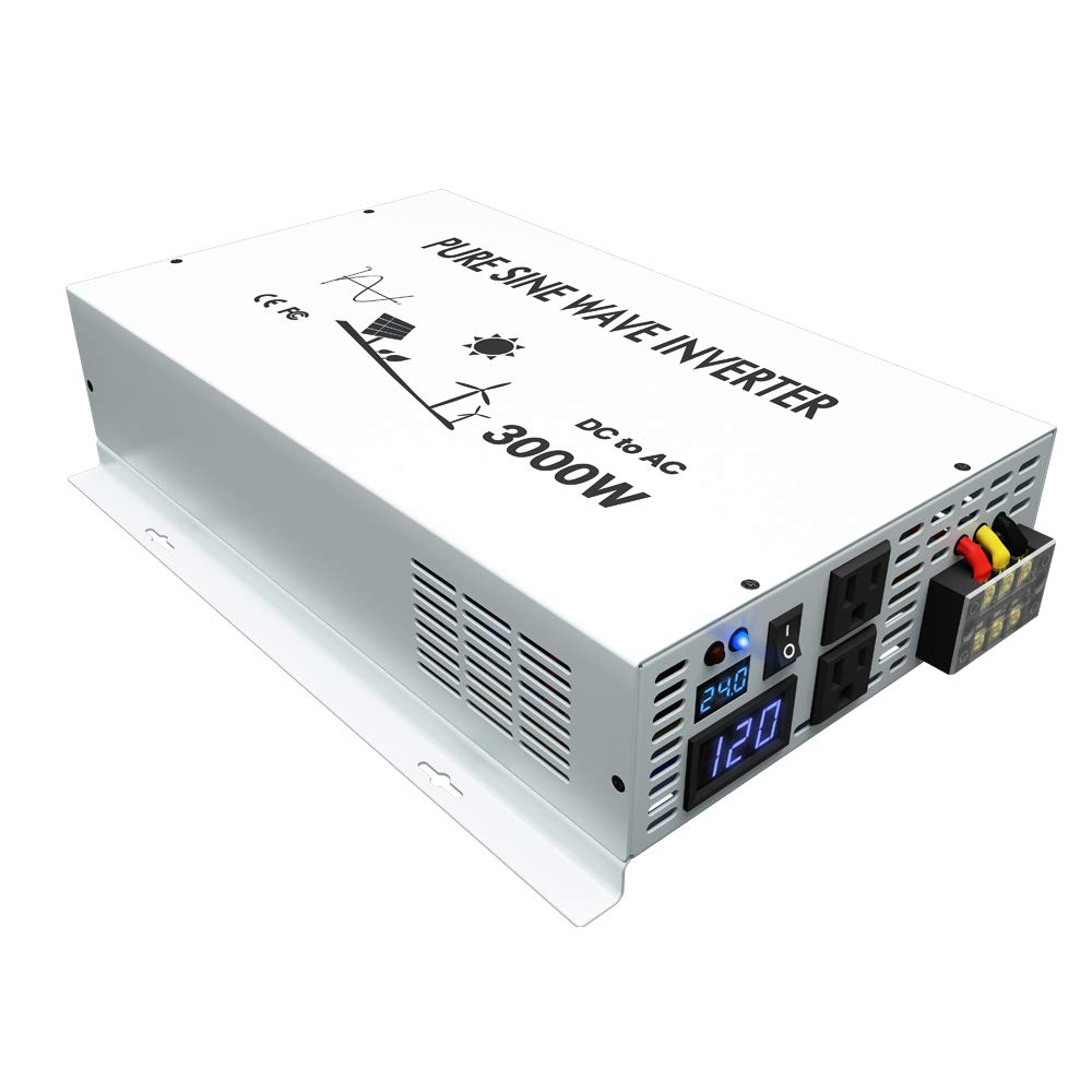 Inverter Pure Sine Wave 60Hz 120V 3000W - Inverter Gelombang Sinus Murni Daya 3000W