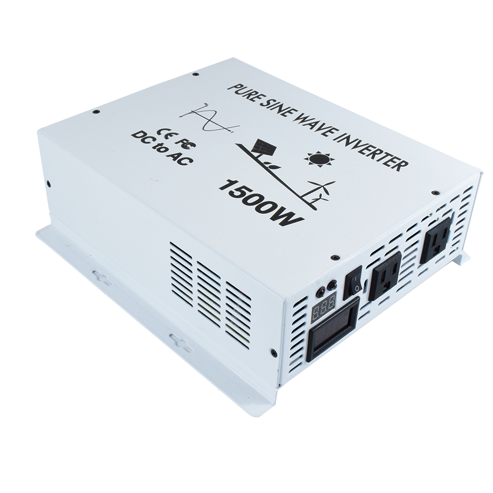 Inverter Surya Off Grid 24V 12 - Inverter Pure Sine Wave 60Hz 120V 3000W ulasan dan harga