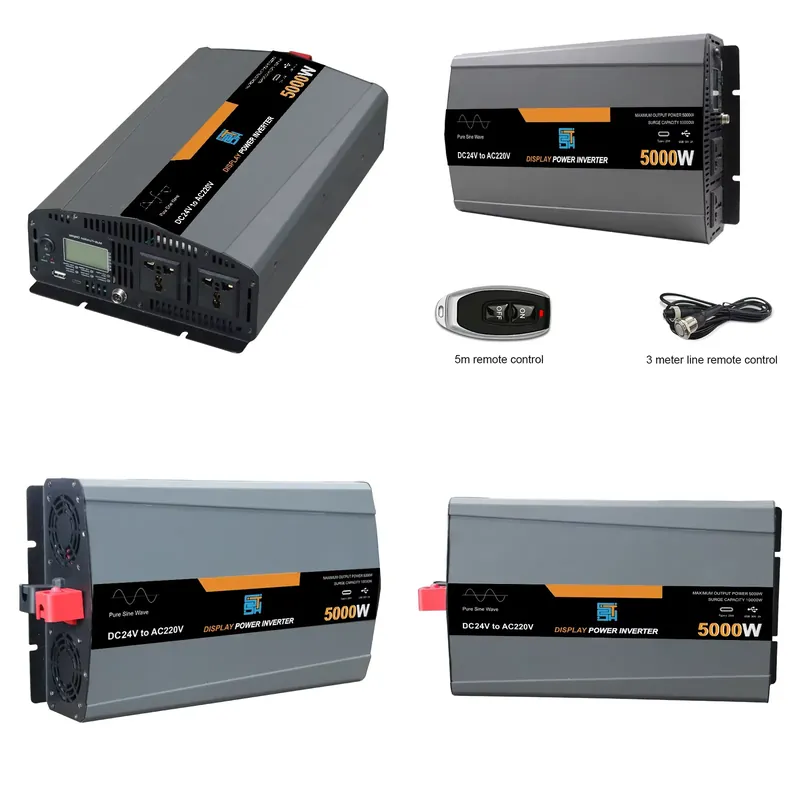 untuk Inverter Daya Gelombang  - Pure Sine Wave Inverter 5000W 48V 220V ulasan dan harga